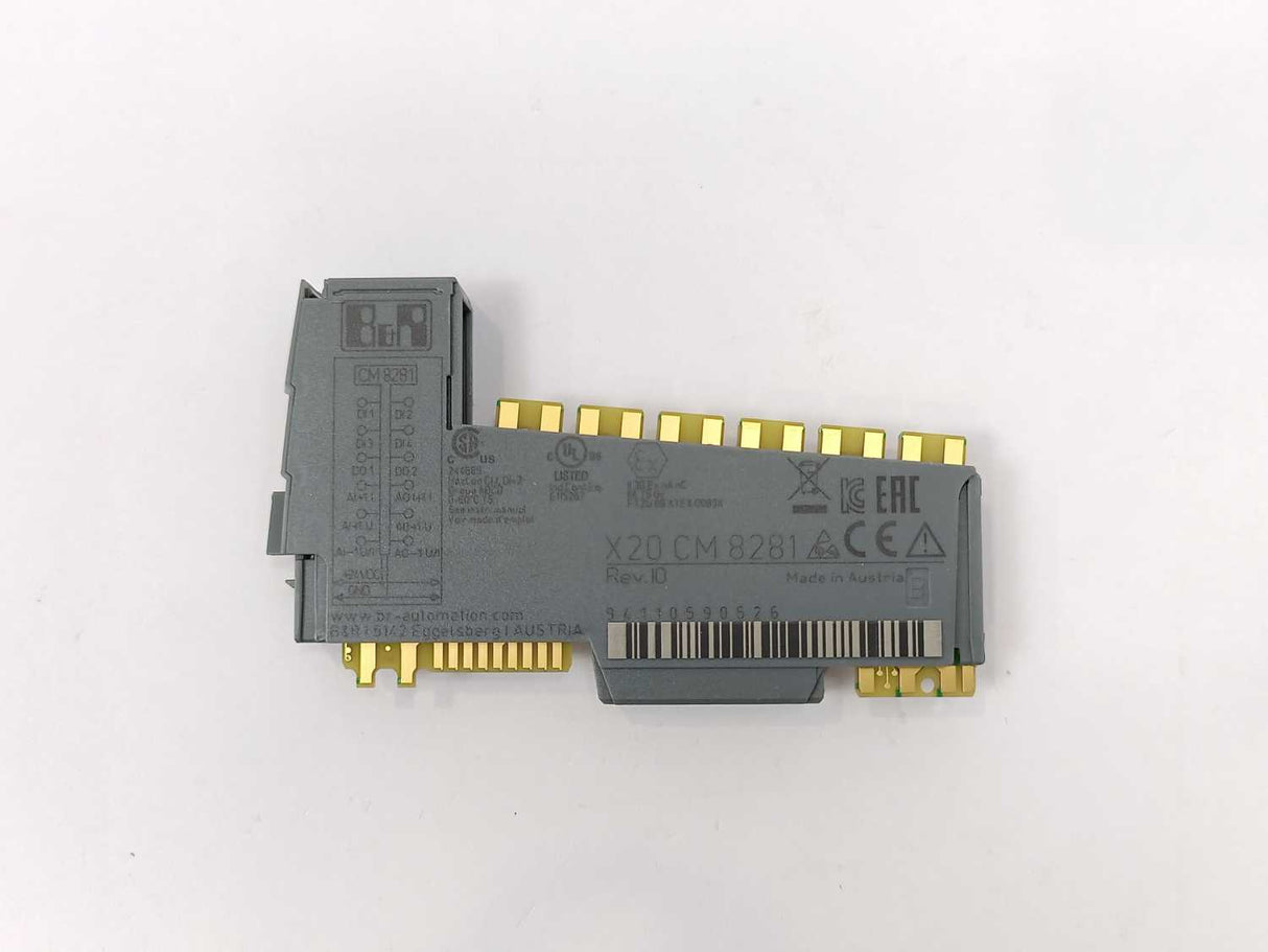 B&R X20CM8281 I/O Module Rev. I0
