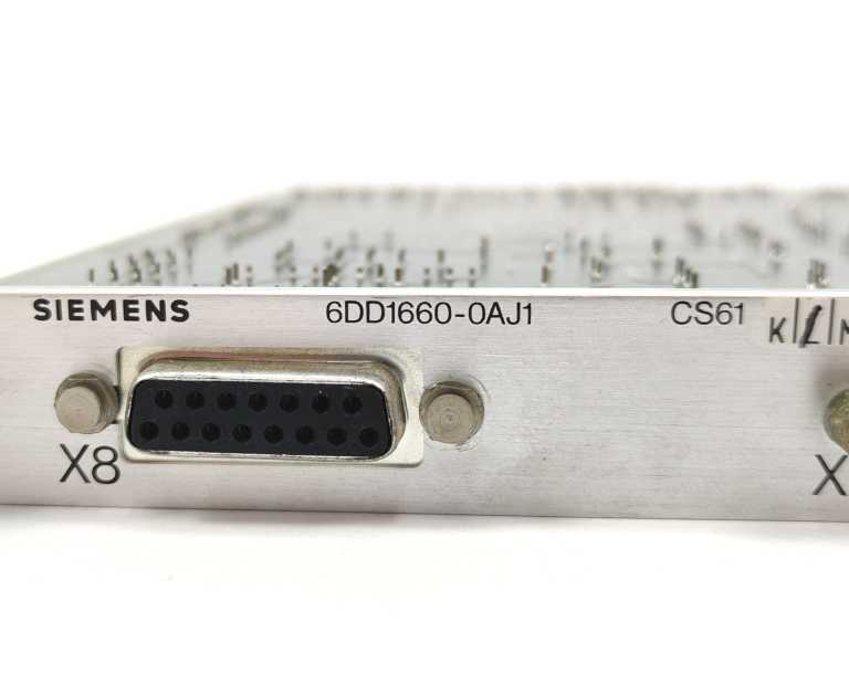 Siemens 6DD1660-0AJ1 SIMADYN D Communication Module