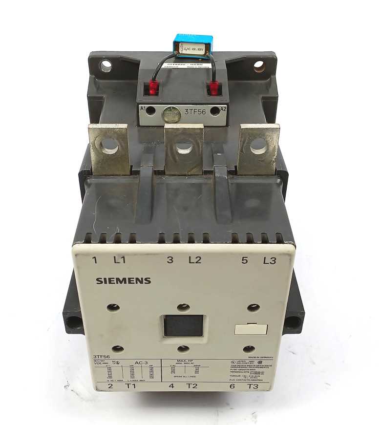 Siemens 3TF5622-0AR0 Contactor 110V Coil AC