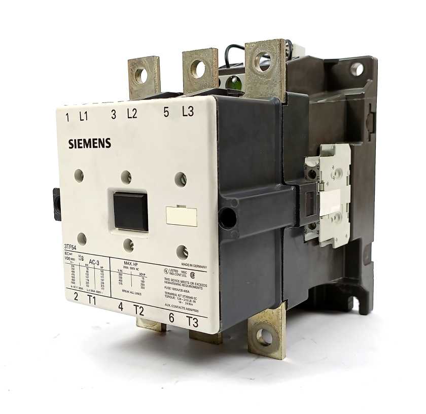 Siemens 3TF5422-0AR0 Contactor 110V AC Coil