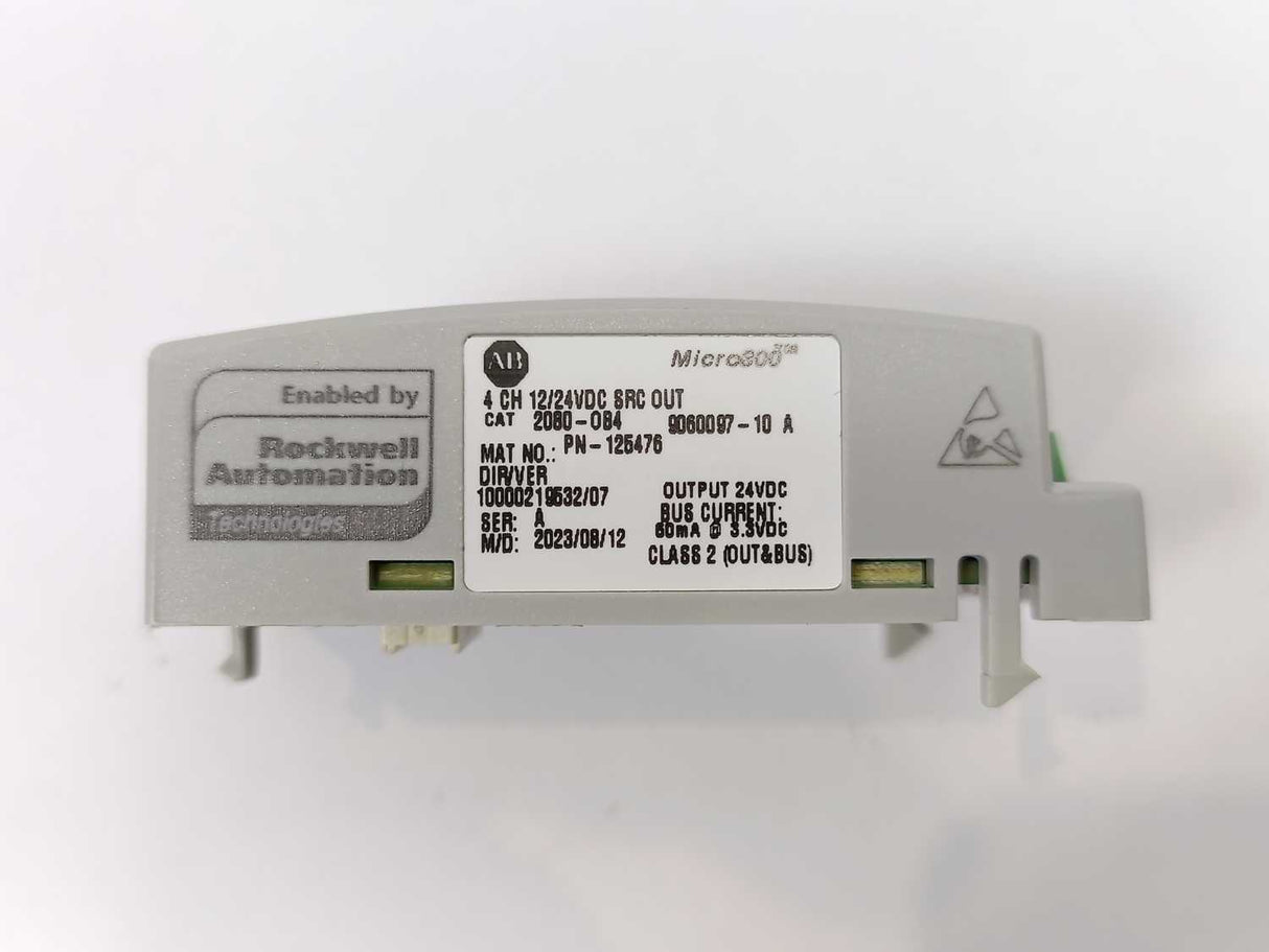 AB 2080-0B4 Ser A Micro800 Source Output Module 12/24VDC