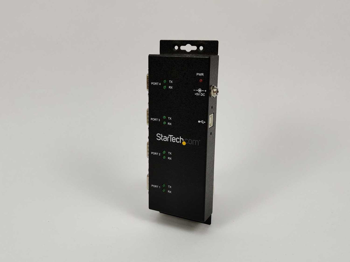 StarTech ICUSB2324I 4 Port USB to DB9 RS232 Serial Adapter Hub