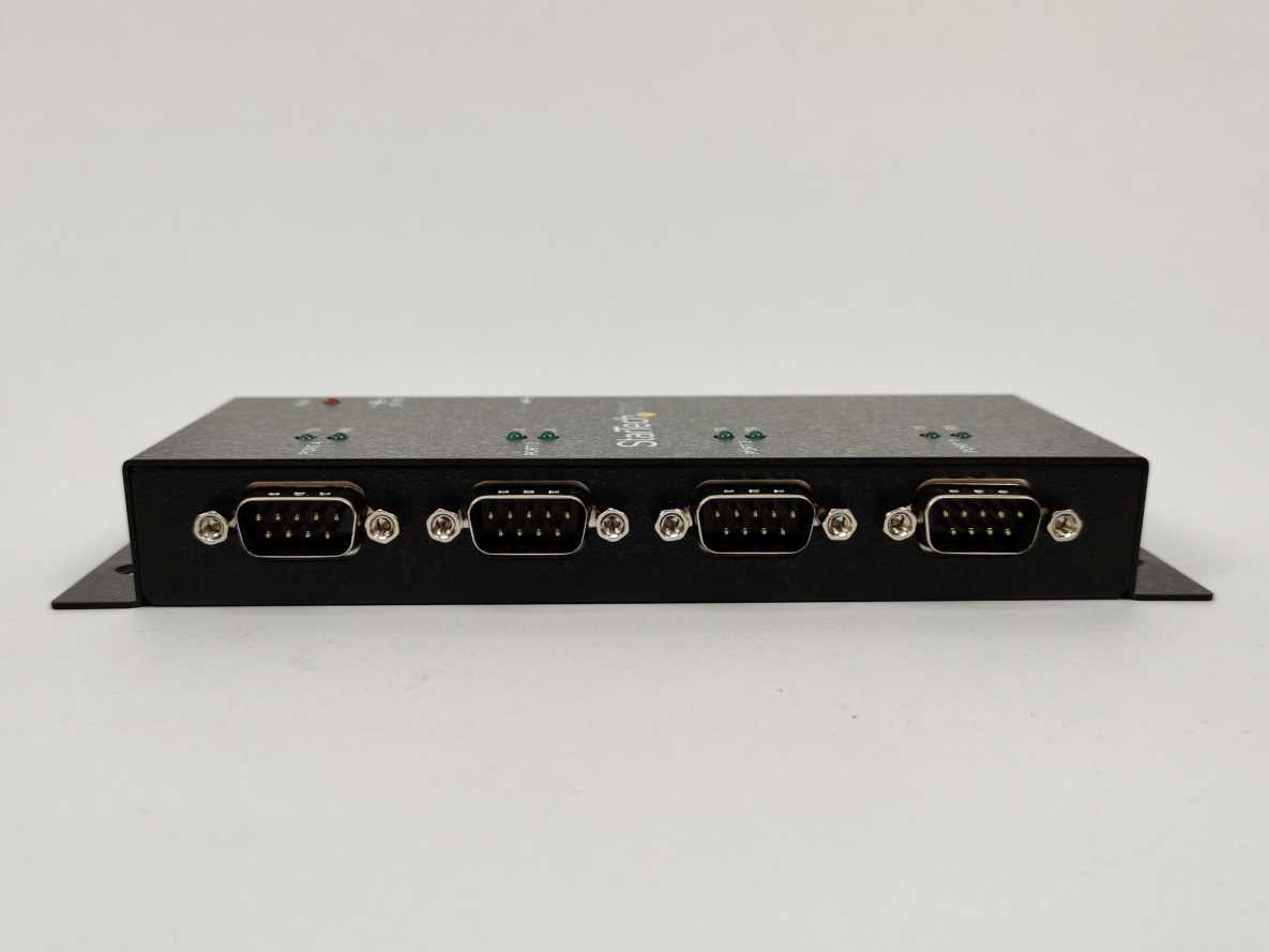 StarTech ICUSB2324I 4 Port USB to DB9 RS232 Serial Adapter Hub