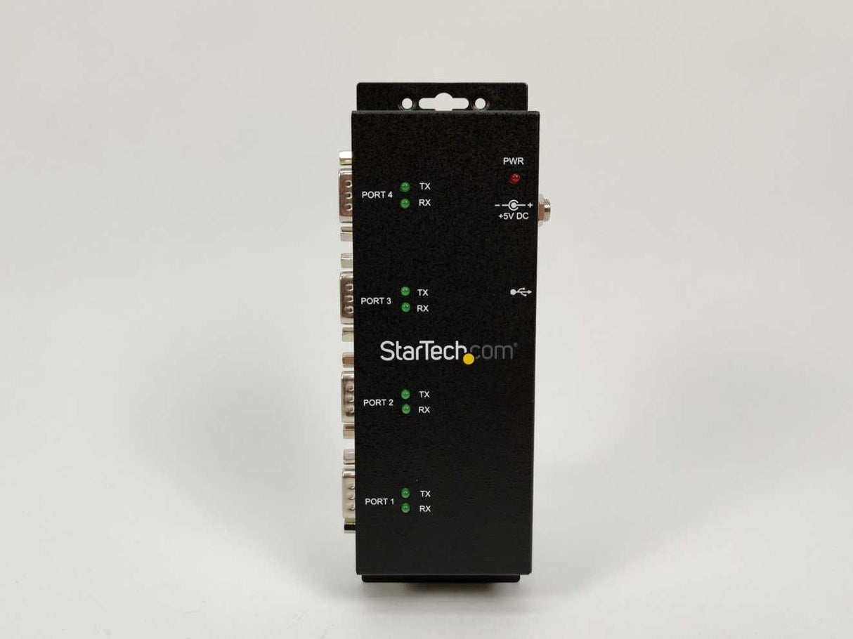 StarTech ICUSB2324I 4 Port USB to DB9 RS232 Serial Adapter Hub