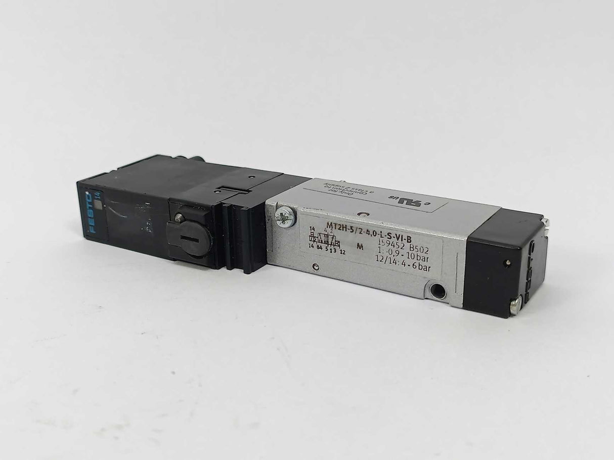 Festo 159452 Solenoid Valve MT2H-5/2-4,0-L-S-VI-B 24V DC