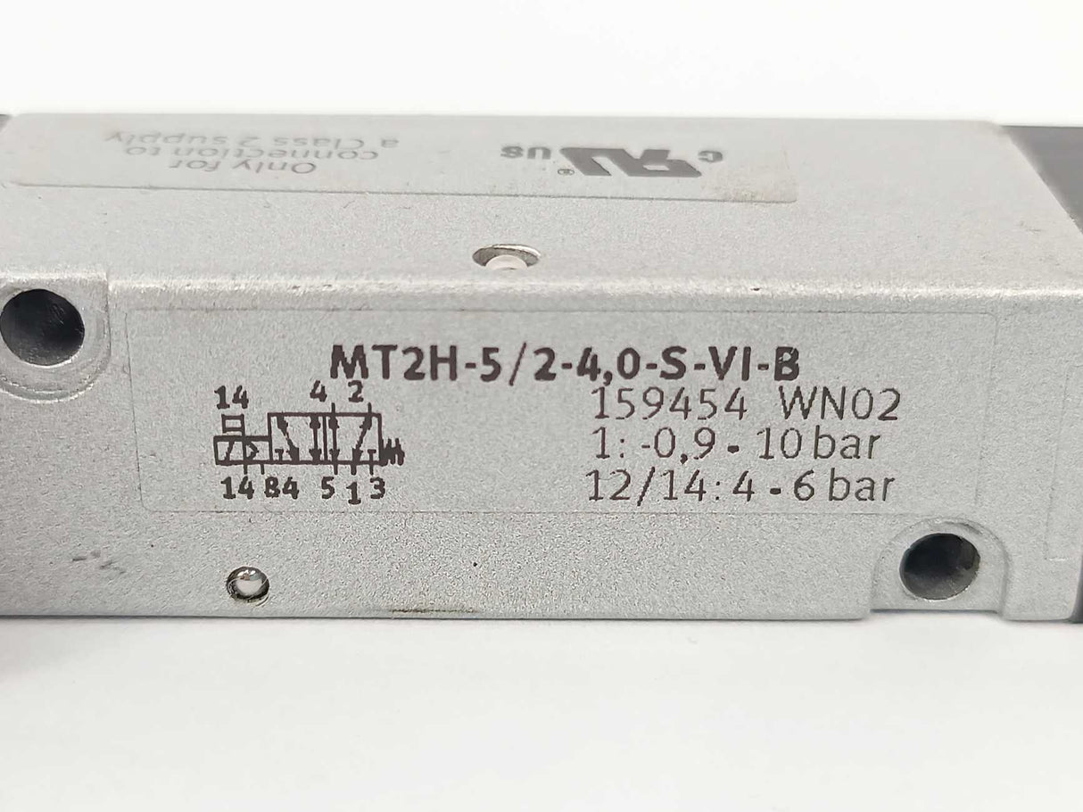 Festo 159454 Solenoid Valve MT2H-5/2-4,0-S-VI-B