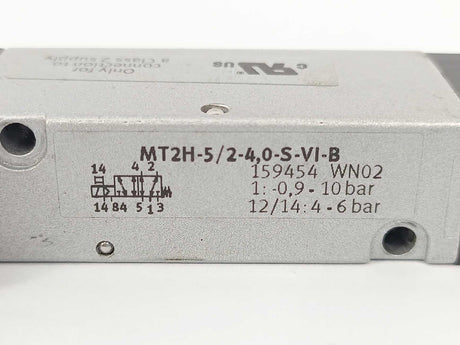 Festo 159454 Solenoid Valve MT2H-5/2-4,0-S-VI-B