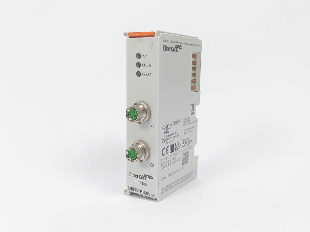 Beckhoff EK11220008 2-port EtherCAT junction rev: 0016
