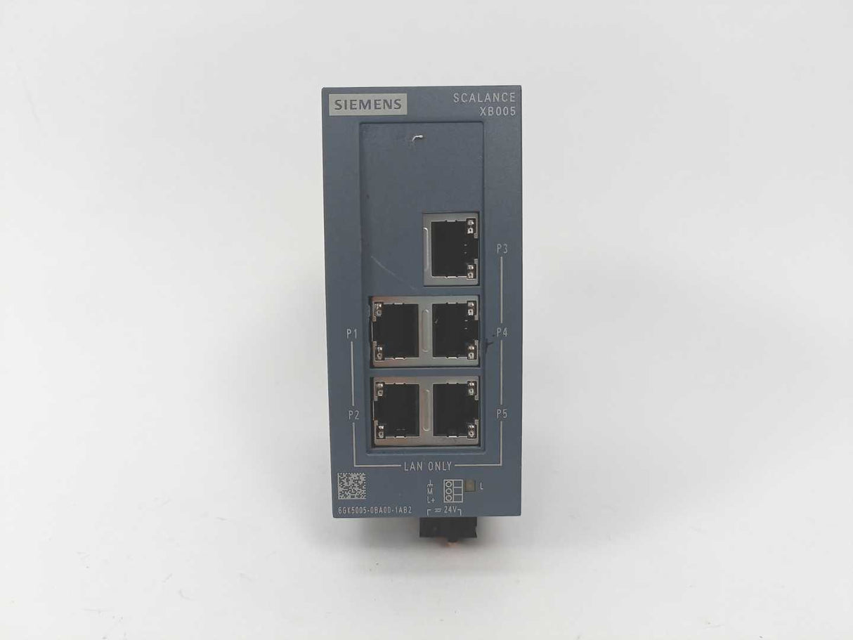 Siemens 6GK5005-0BA00-1AB2 Scalance XB005 Industrial Ethernet Switch