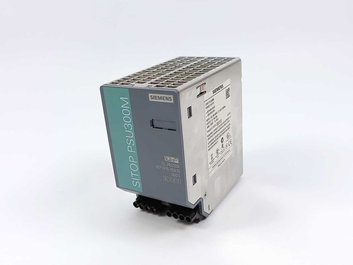 Siemens 6EP1436-3BA10 Sitop PSU300M Power Supply DC 24V/20A
