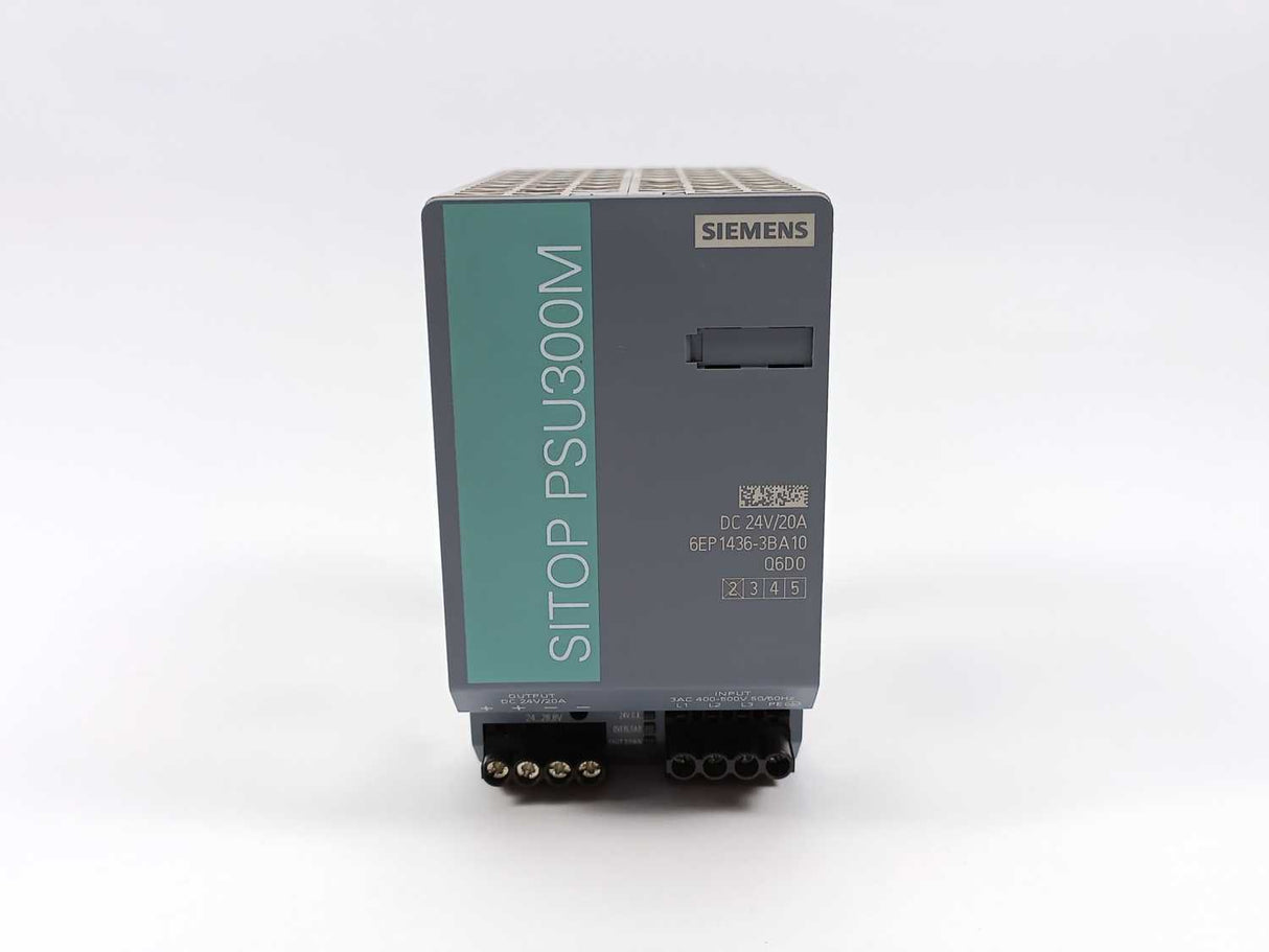 Siemens 6EP1436-3BA10 Sitop PSU300M Power Supply DC 24V/20A