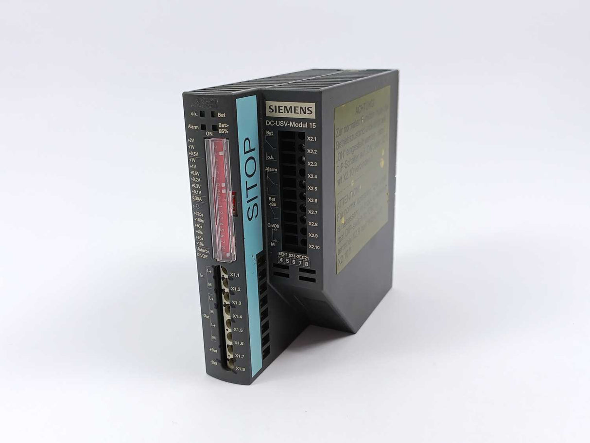 Siemens 6EP1931-2EC21 DC 24V/16A Power Supply