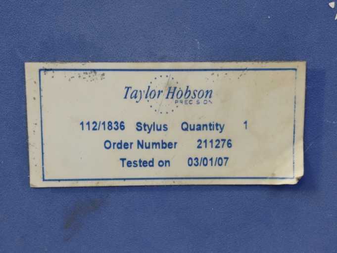 Taylor Hobson 112-1836 Ametek Stylus Two Precision tools for Talysurf Series