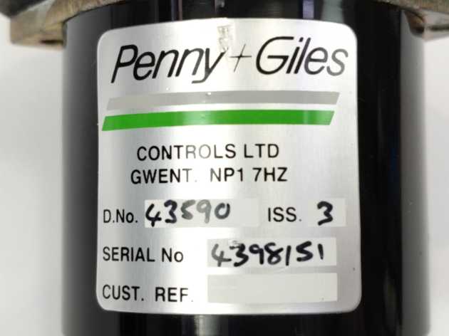 Penny + Giles 43590 Joystick Controls LTD iSS 3
