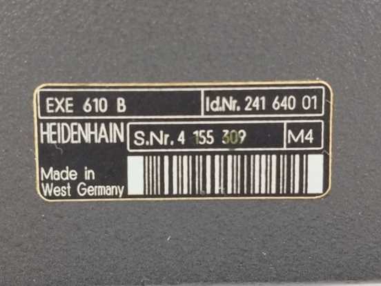 HEIDENHAIN 24164001 EXE 610 8 Pulse Generator