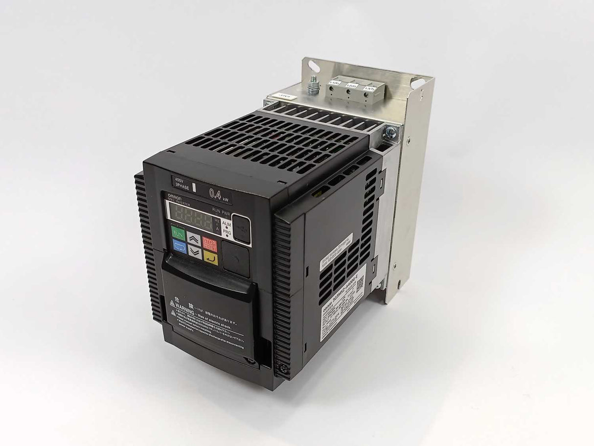 OMRON 3G3MX2-A4004-E Inverter 0.1-580Hz Rev. ADAH ver 2.0 w/ X-FIM3005-SE-V1