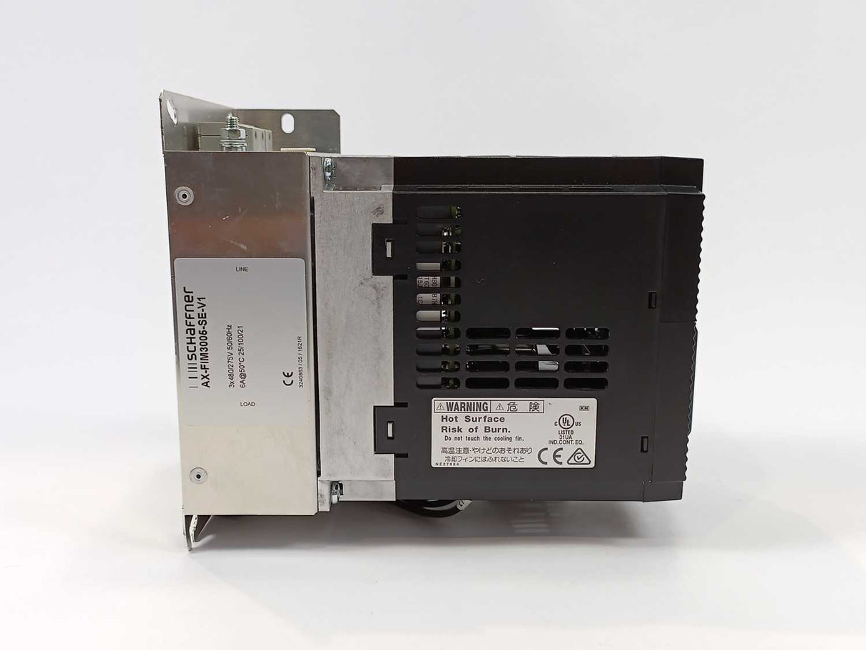 OMRON 3G3MX2-A4004-E Inverter 0.1-580Hz Rev. ADAH ver 2.0 w/ X-FIM3005-SE-V1