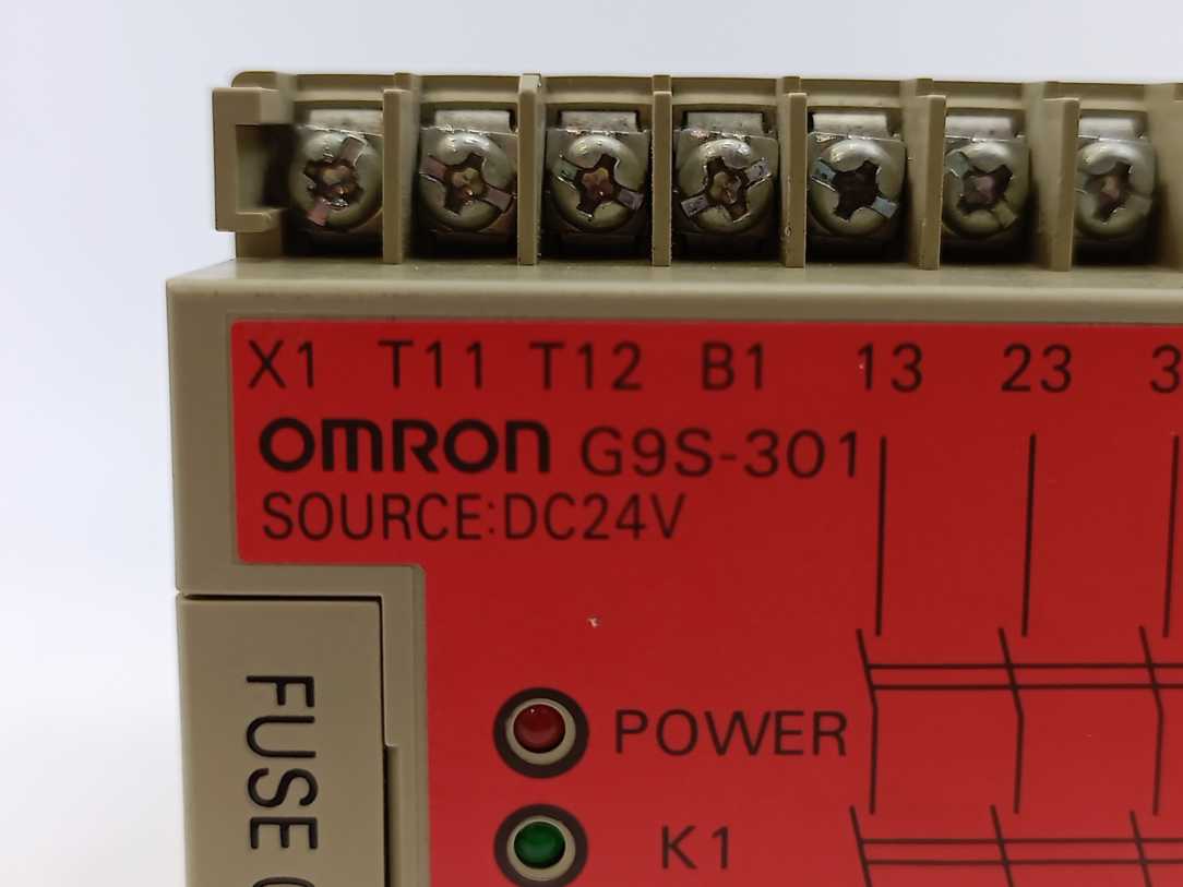 OMRON G9S-301 Safety Relay Unit