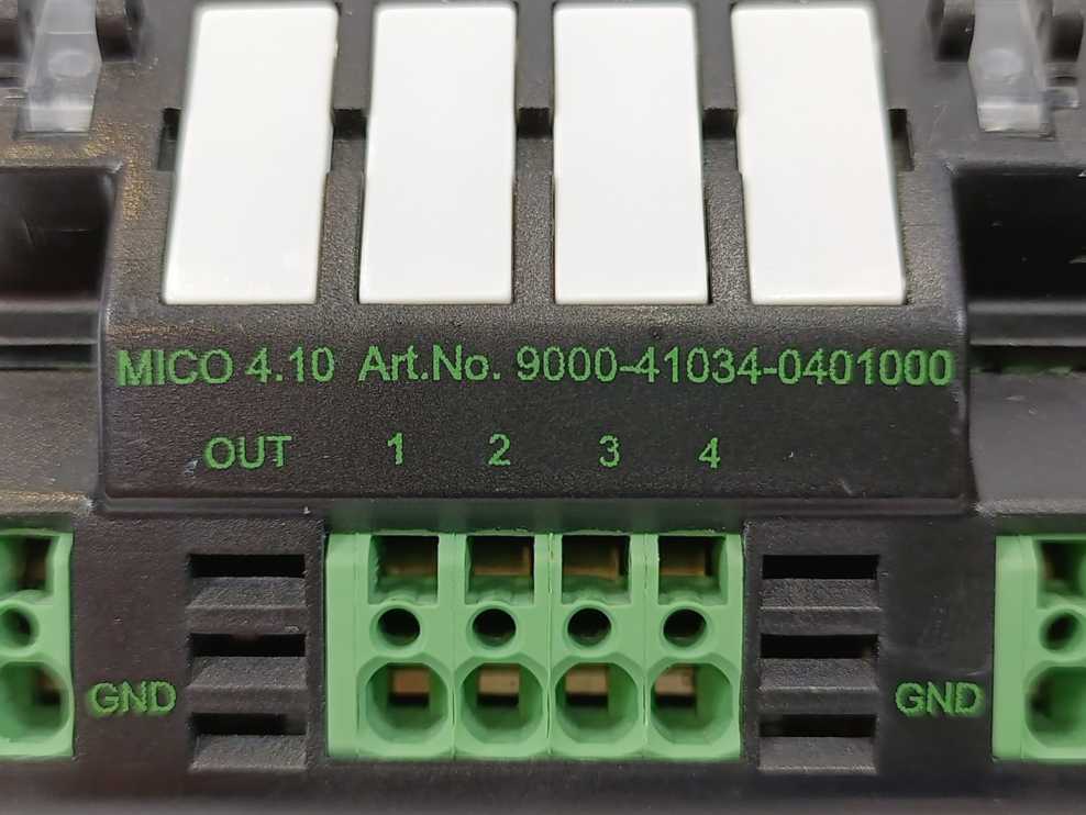 MURR Elektronik 9000-41034-0401000 Mico 4.10 Circuit Protection 2 Pcs.