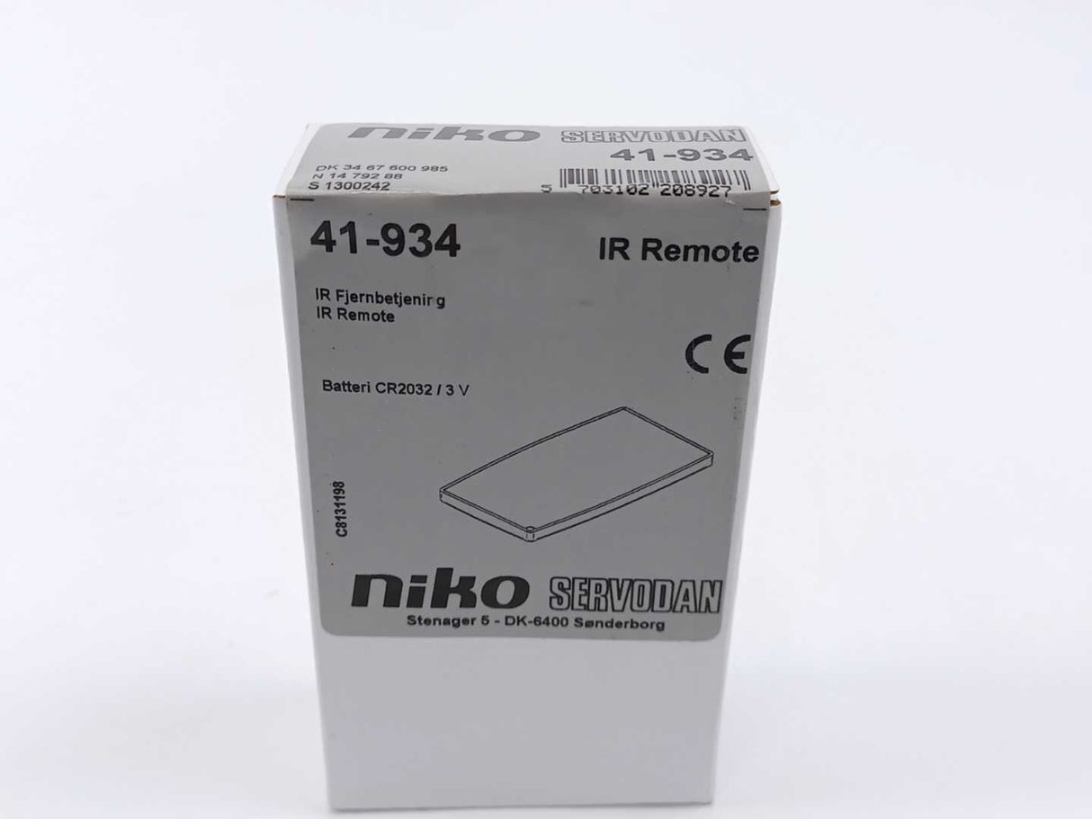 Niko 41-934 941-9340300 IR Remote
