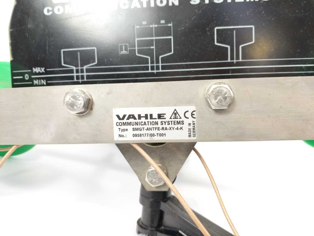 Vahle Communication Systems SMGT-ANTFE-RA-XY-4-K Antenna Unit W/ SMG-RA