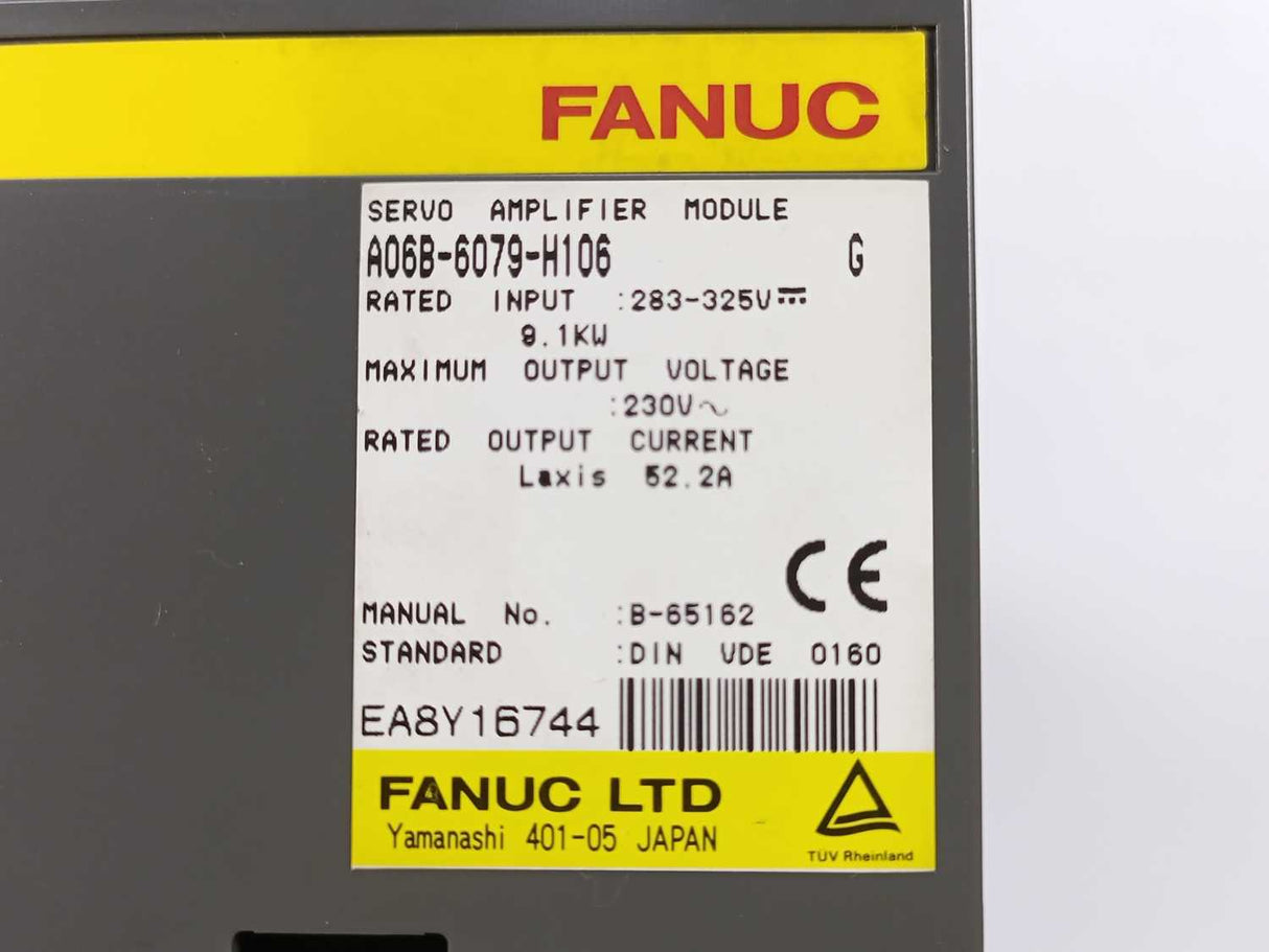 FANUC LTD A06B-6079-H106 Servo Amplifier Module