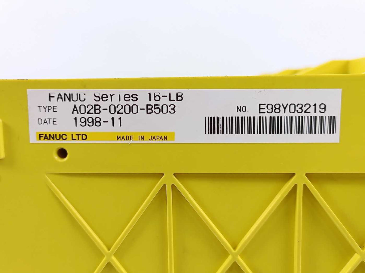 Fanuc A02B-0200-B503 Control Rack