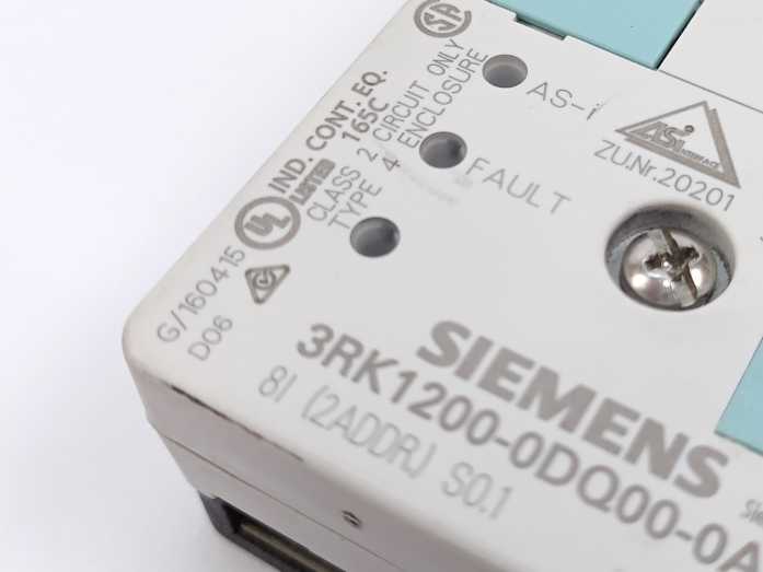 Siemens 3RK1200-0DQ00-0AA3 AS-i Compact Module