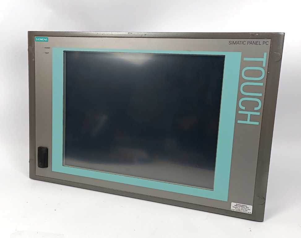 Siemens 6AV7671-1EX01-0BB0 SIMATC Panel PC A5E00747046 Display.