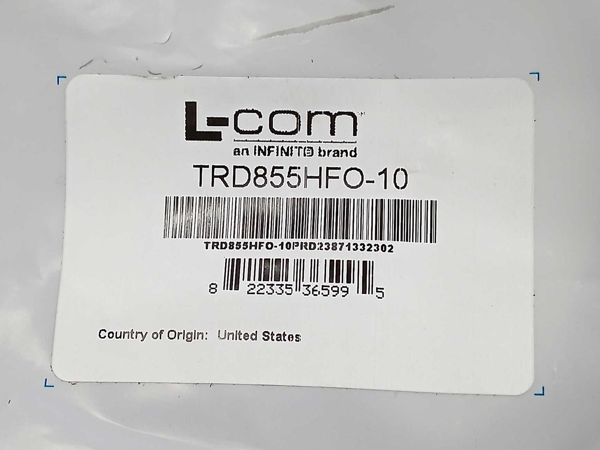 L-com TRD855HFO-10 Ethernet Cable