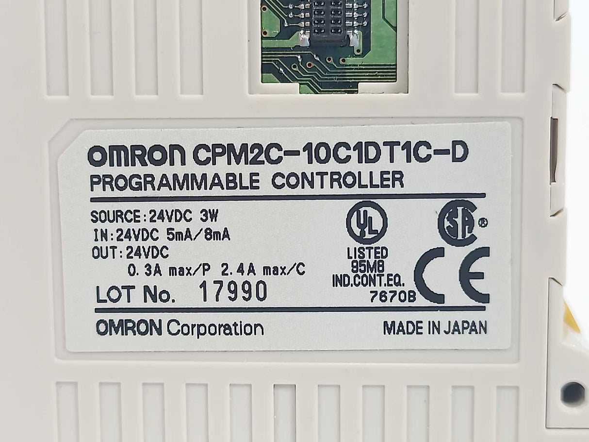 OMRON CPM2C-10C1DT1C-D Programmable Controller