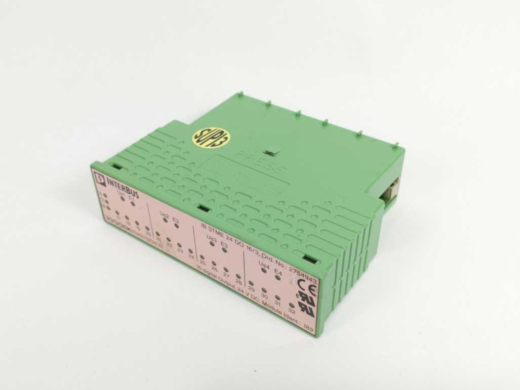 Phoenix Contact 2754943 IB STME 24 DO16/3 - Replacement electronics module