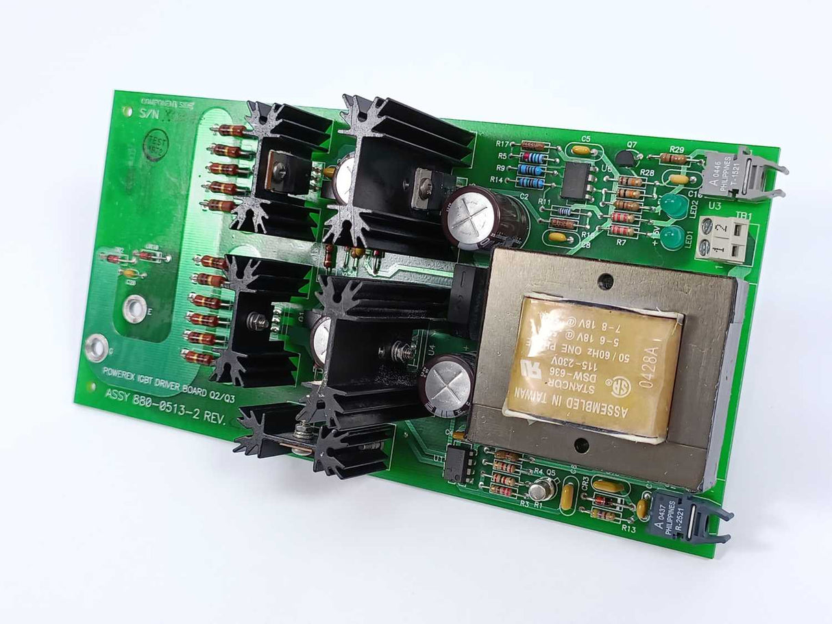 Powerex 880-0513-2 IGBT Driver Board Q2/Q3