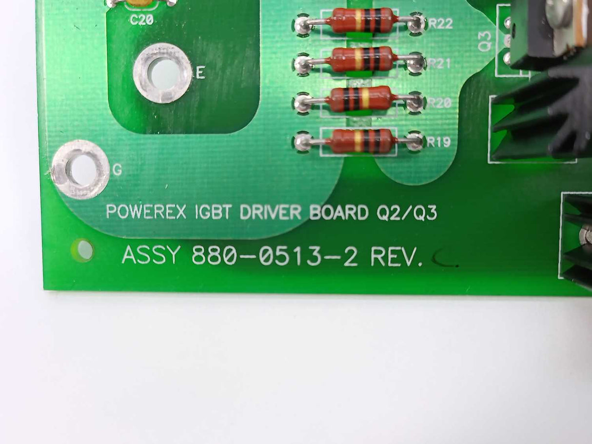 Powerex 880-0513-2 IGBT Driver Board Q2/Q3