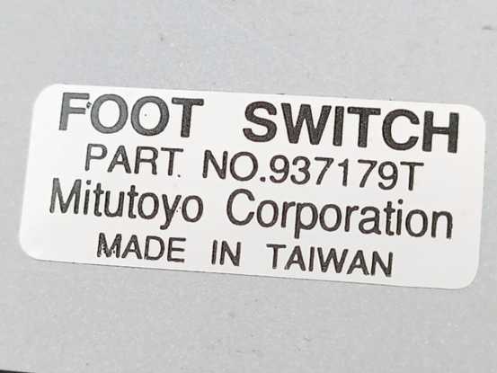 Mitutoyo Corporation 937179T Foot Switch