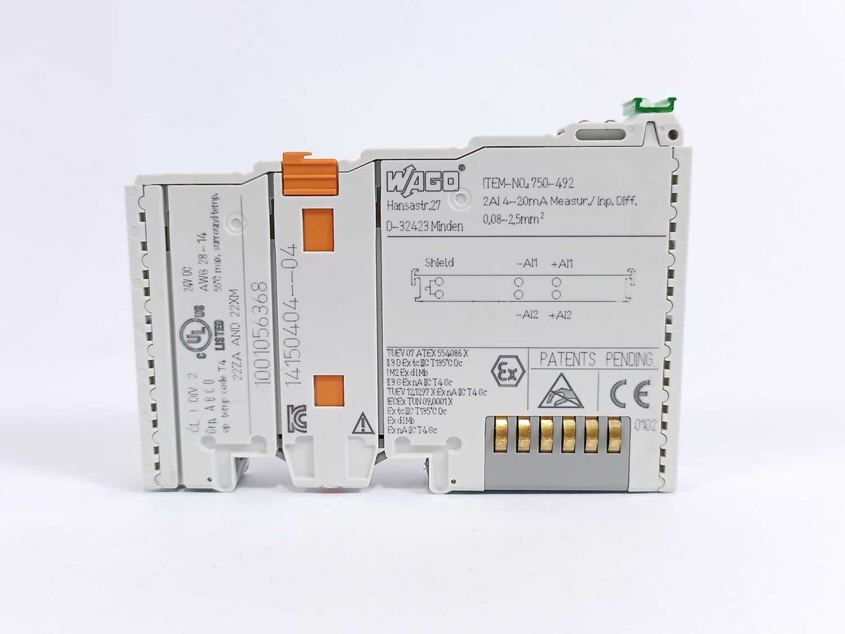 Wago 750-492 2-Channel Analog Input