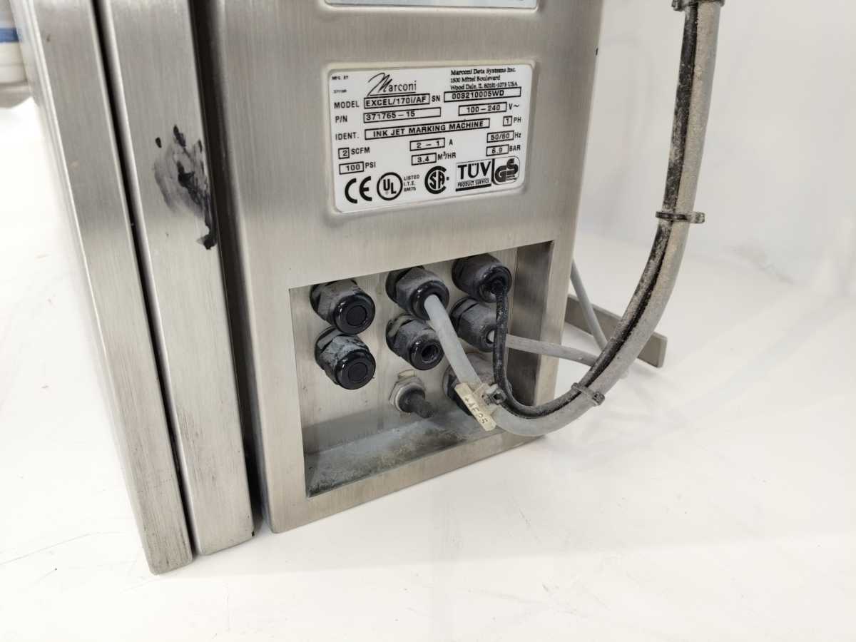 VideoJet 371765-15 EXCEL/170i/AF Ink Jet Marking Machine, For Spare Parts