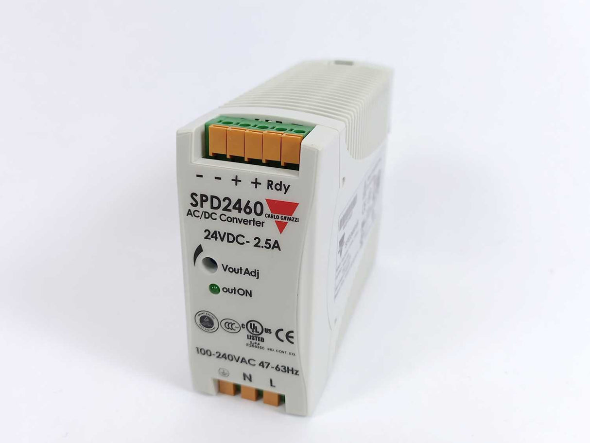 Carlo Gavazzi SPD24601B AC/DC Converter 24VDC-2.5A 100-240VAC 47-63Hz