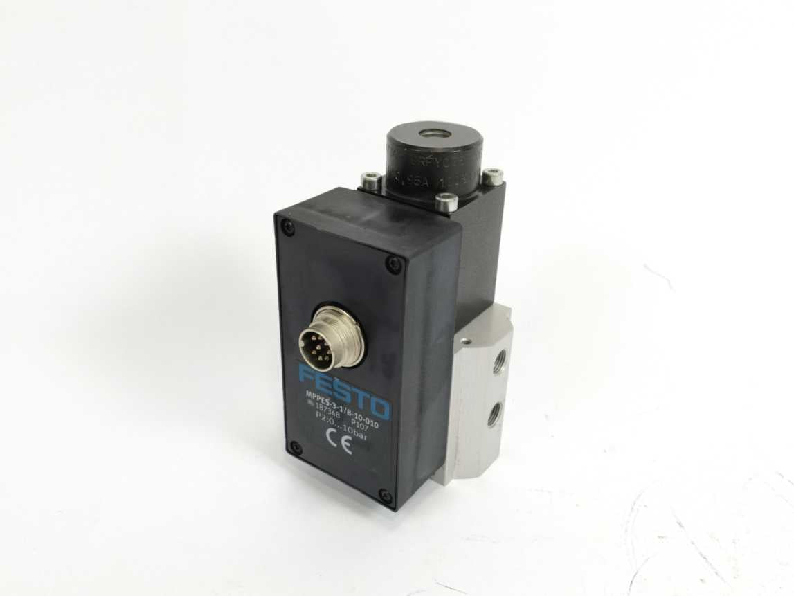 Festo 187348 MPPES-3-1/8-10-010 Pressure Regulator