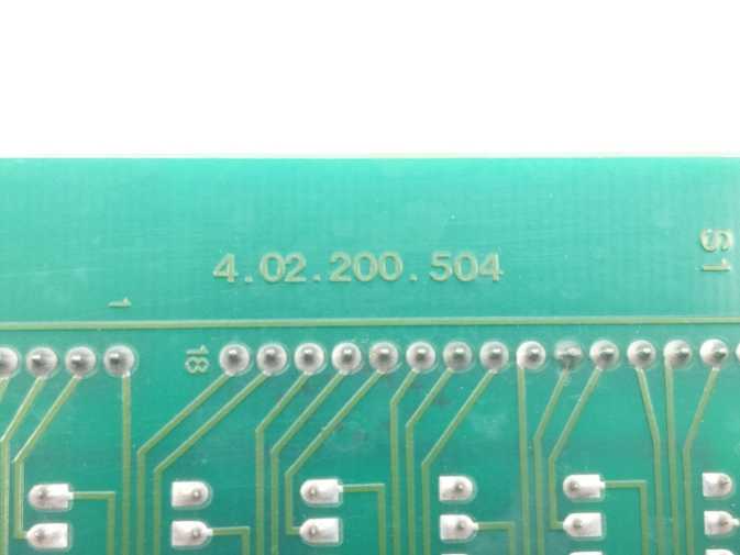 Schleicher 4.02.200.504 MDE/A504 Input and Output Module