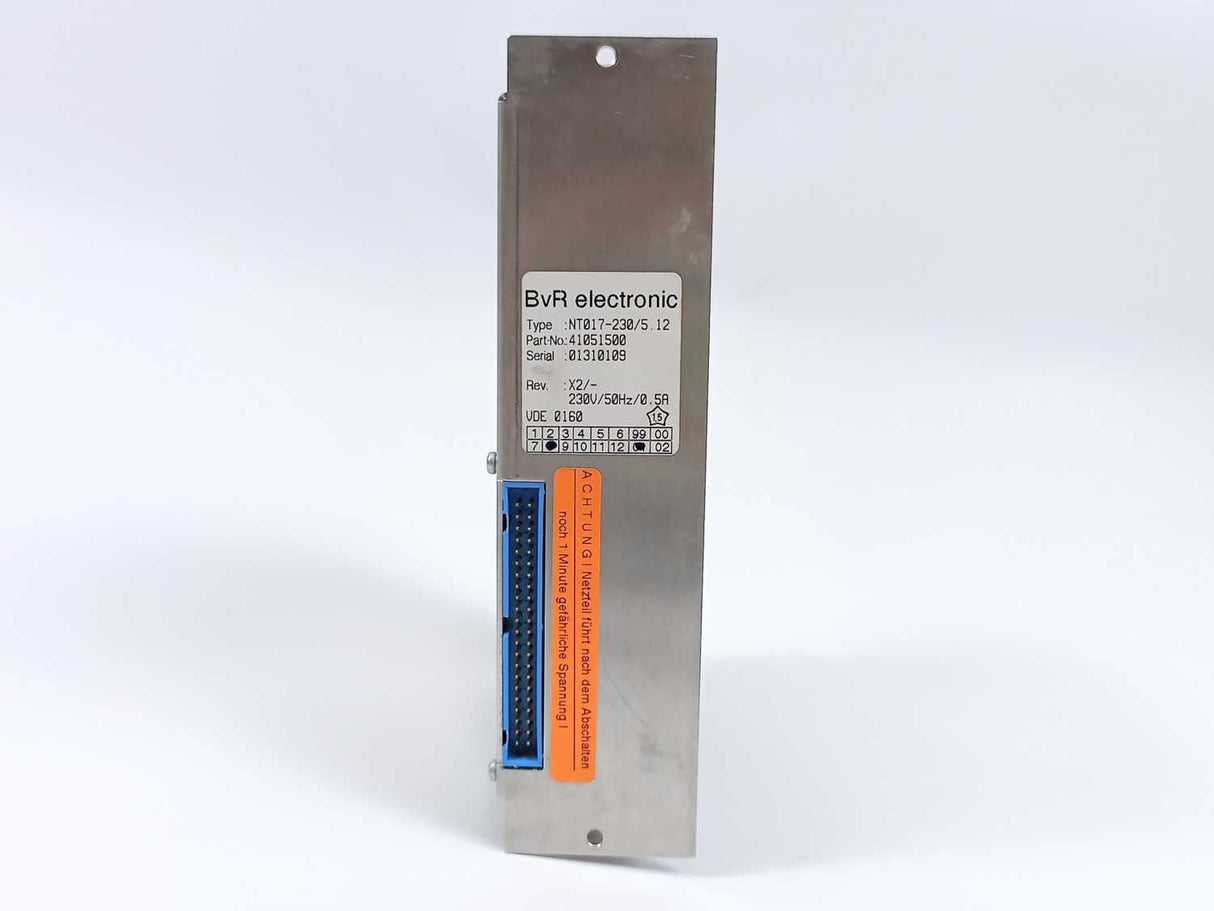 BvR Electronic 41051500 NT017-230/5.12 Power Supply UNMP