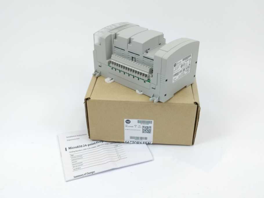 AB 2080-LC50-24QBB Ser. B Micro850 EtherNet/IP Controllers