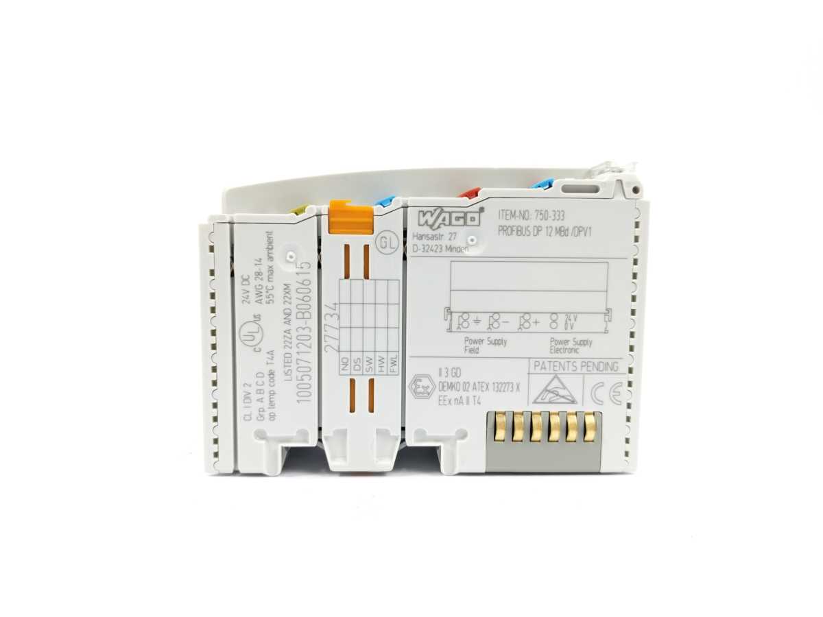 Wago 750-333 Profibus DP 12MBd/DPV1