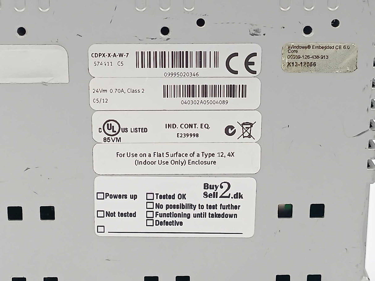 Festo 574411 CDPX-X-A-W-7 Touch display