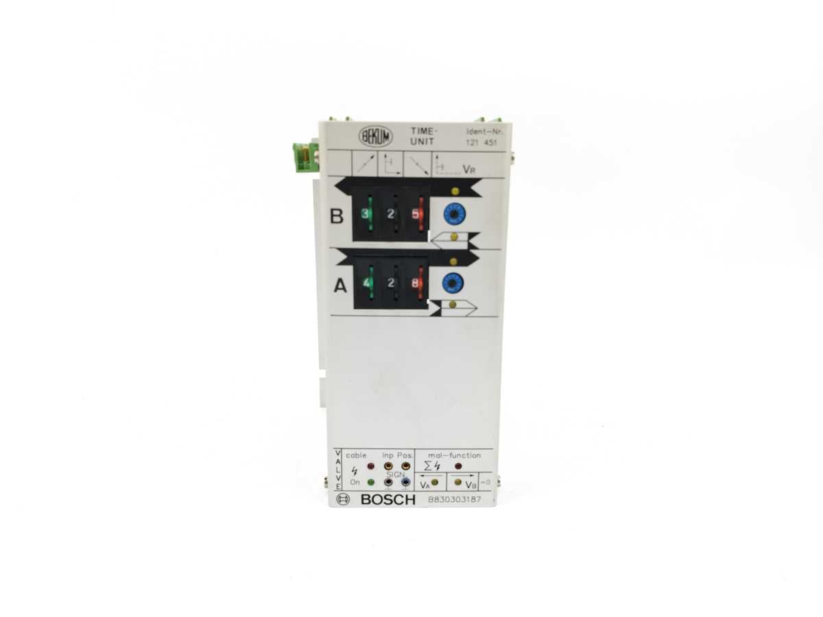Bekum/Bosch 121-451 B830303187 Time Unit