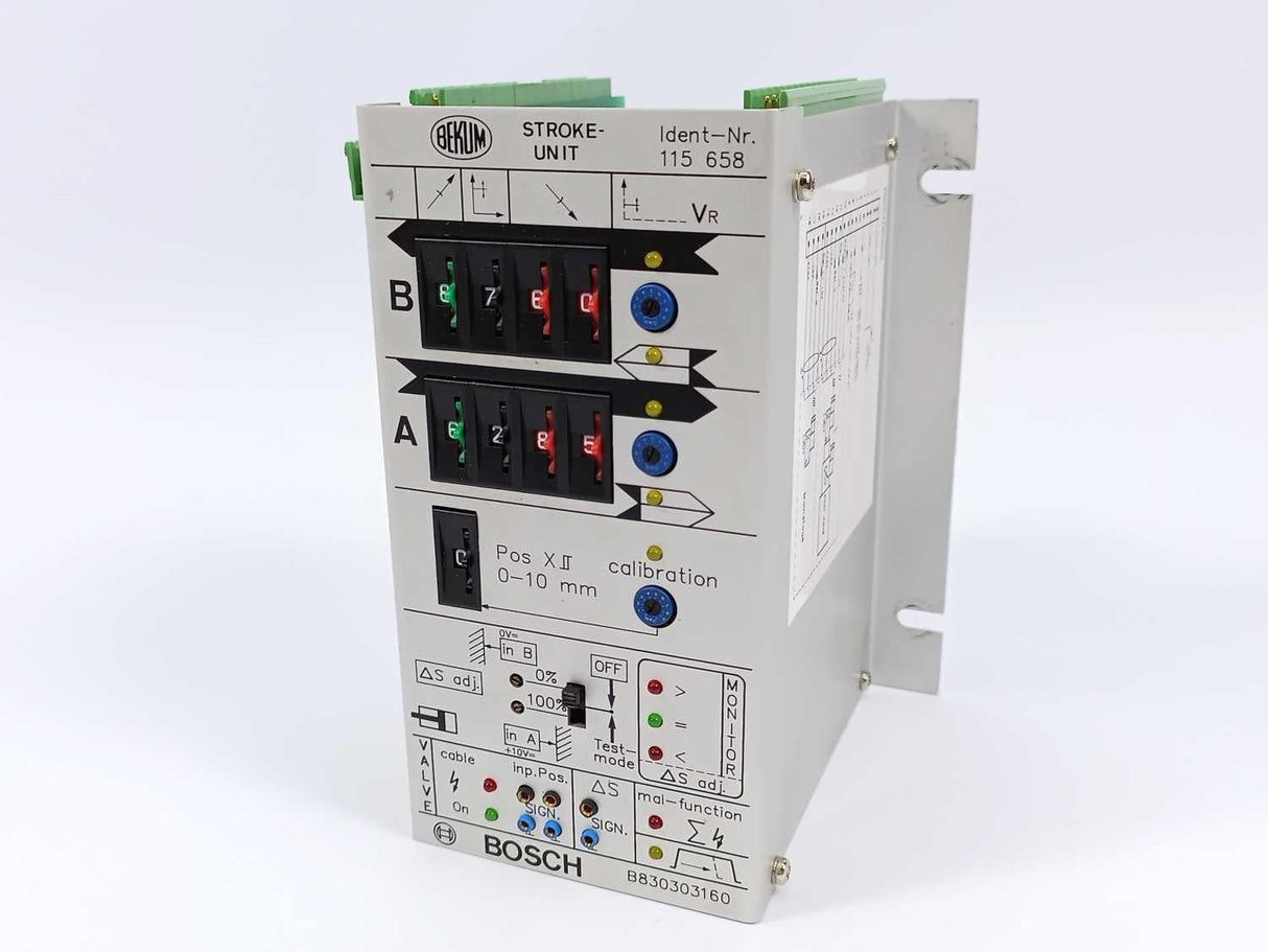 Bekum/Bosch 115-658 B830303160 Stroke Unit