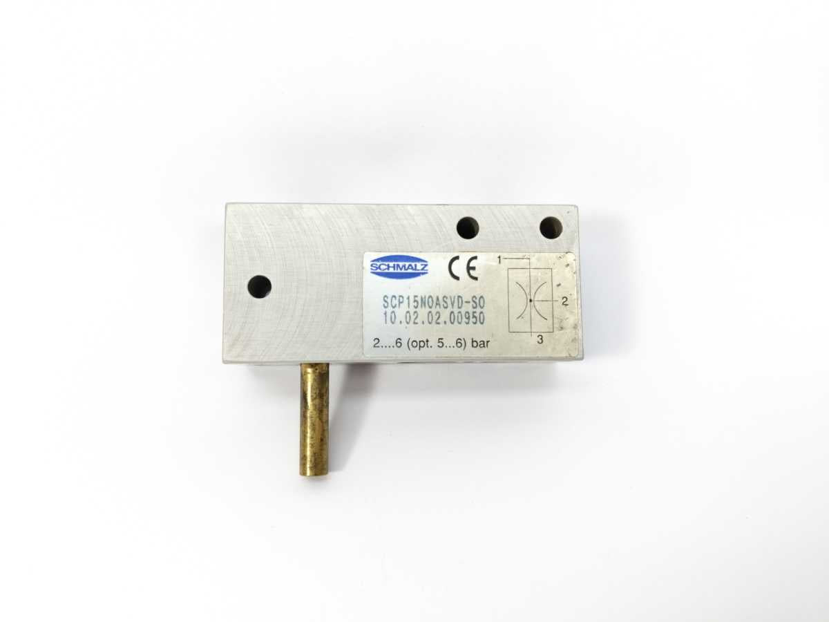 Schmalz 10.02.02.00950 SCP15NOASVD-SO Compact Ejector