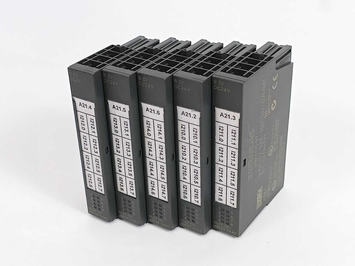 Siemens 6ES7 131-4BF00-0AA0 Electronics module 8DI 24VDC 5 Piece Batch