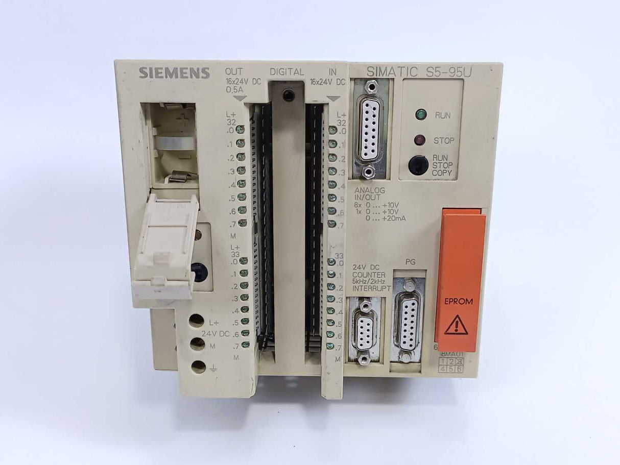 Siemens 6ES5095-8MA01 SIMATIC S5-95U Programmable Controller