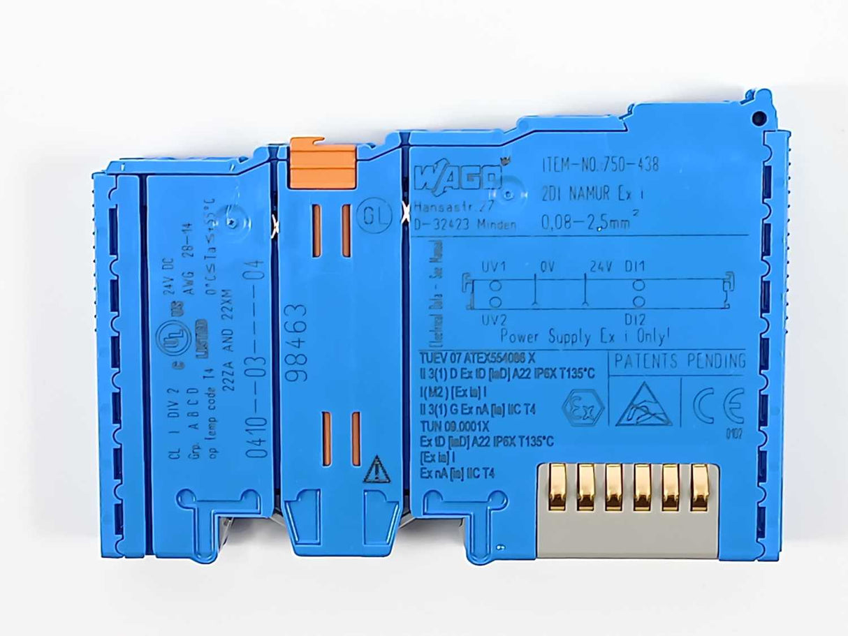 Wago 750-438 Digital input terminal 2-channel